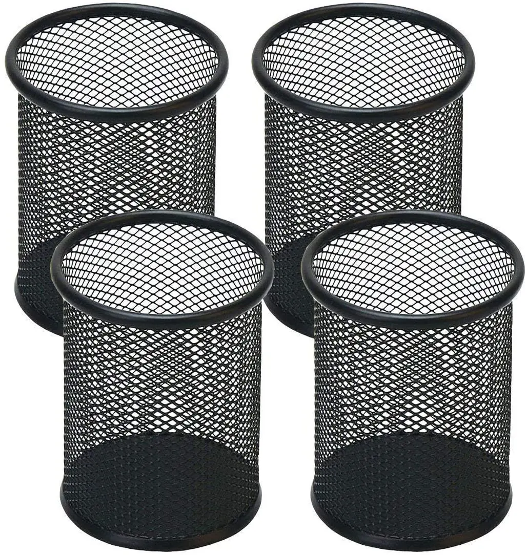 Pen Holder Mesh Pencil Holder Metal Pencil Holder for Desk Office