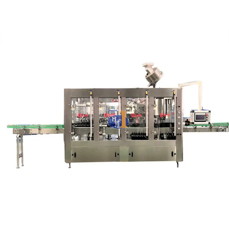 automatic liquid filling machine China Cheap Price Automatic Bottle Making Machine Hot Filling Glass Vinegar /Juice Blowing Filling Washing Capping Machine