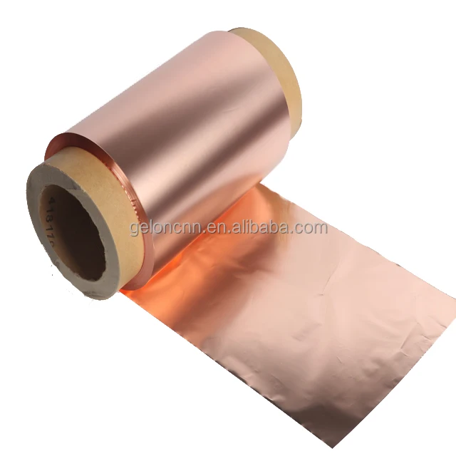 Lithium Ion Battery Current Collector Raw Material Copper Foil For Battery