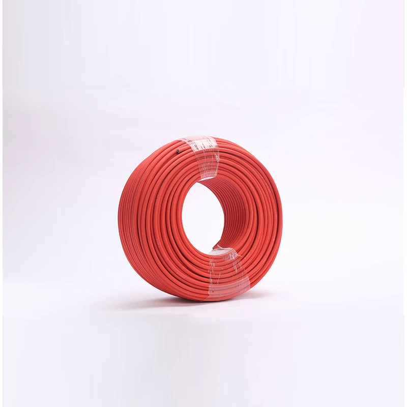 TUV Certified photovoltaic cable PV1-F tinned copper multi-strand double sheathed solar DC photovoltaic cable