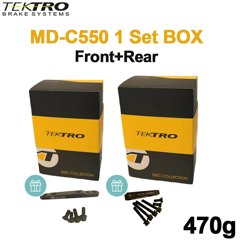 TEKTRO MD-C550 шоссейный велосипед Двухпоршневой трос суппорт передний/задний сплав механический дисковый двойной тормоз запчасти для велосипеда дорожного