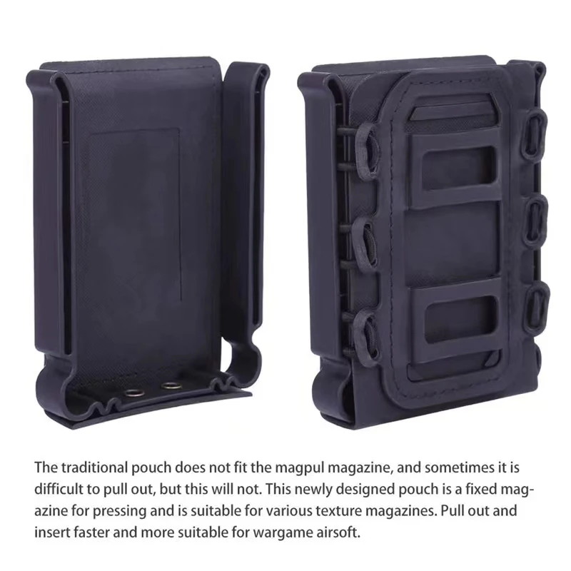 Tactical molle Magazine pouch for 5.56/7.62 Fast Mag Holster Case Holder