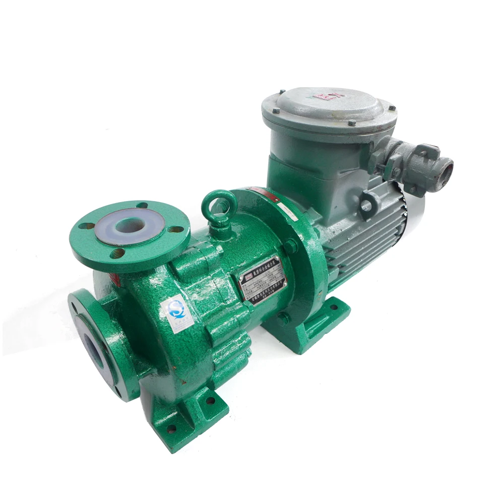 Explosion-proof Fluorine plastic magnetic drive centrifugal pump wholesale