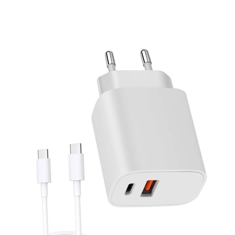 2021 phone accessories charger pd 20w 25w type c eu au us uk plug charger adapter