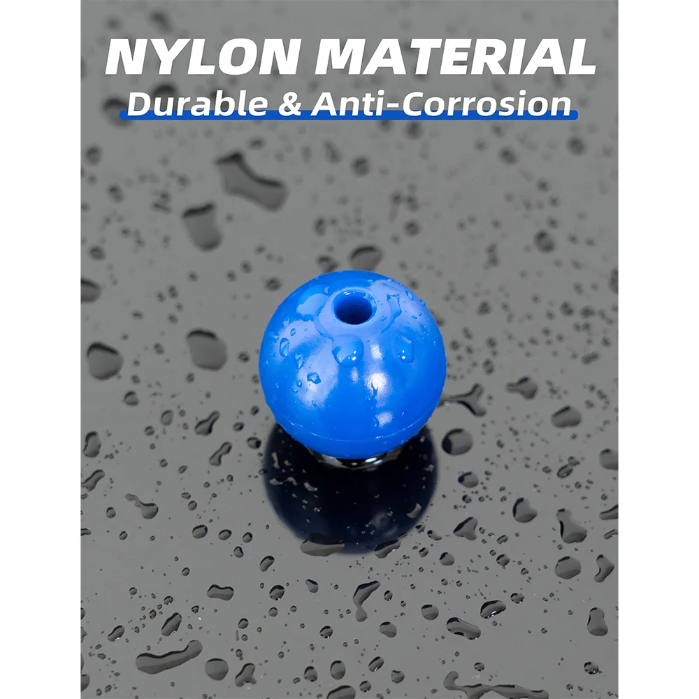 2pcs Fishing Rigging Ball Plastic Pair Outrigger Line Stop Ball Stoppers Outrigger Ball Stops