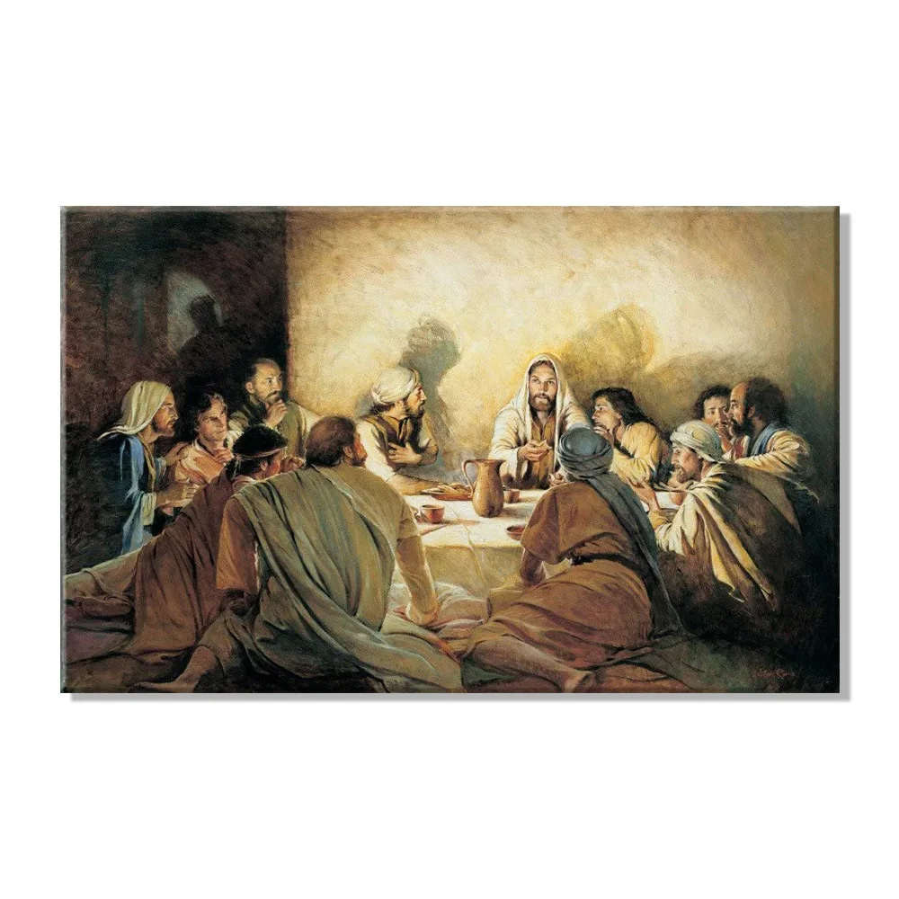 Christian Print Painting Twelve Apostles Canvas Wall Art Home Decoration