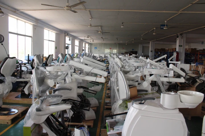 Lab dentist LED compressor Manufacturer Clinic teeth Hospital Equipment Unit Color Can Change Dental Chairs