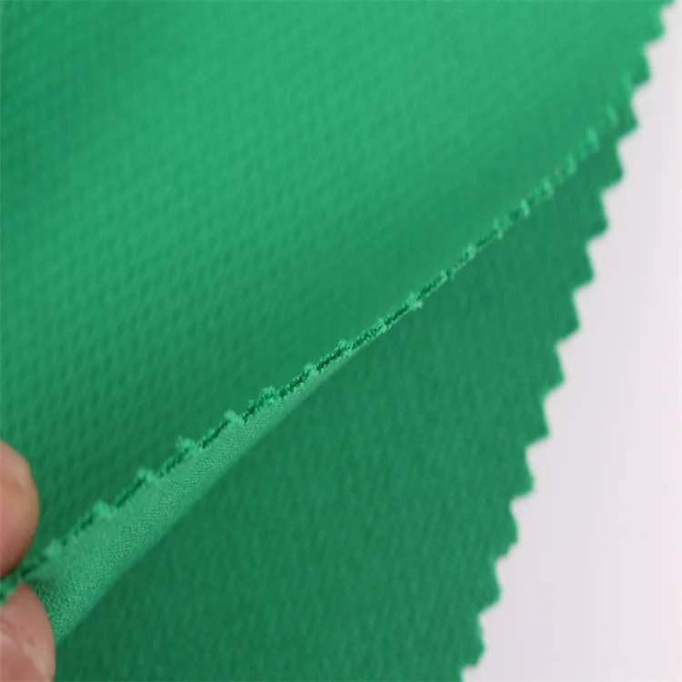 Corset Mesh Fabric Polyester Spandex For T-shirts bird eye Knitting Jersey fabric for Blazer Soccer Football uniform dry-fit tee