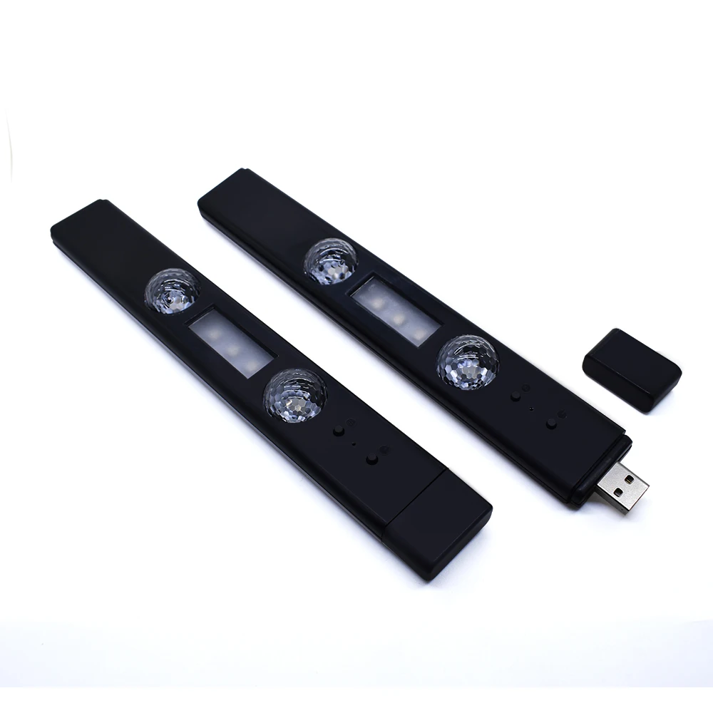 Hot sale products car accessories interior decorate atmosphere light 2.5W RGB LED fiber car led strips app ambient light in car