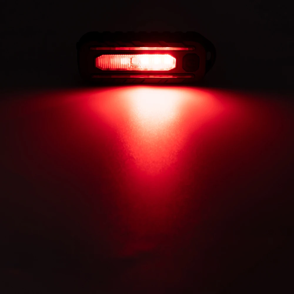 Upgrade rechargeable shoulder warning light 5 flashing mode led duty lamp car emergency traffic safety warning bicycle light