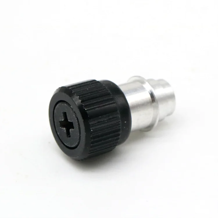 Aluminum Captive Panel Screw Knurling Knob Spring Set Screw Pf11mf-m3-1
