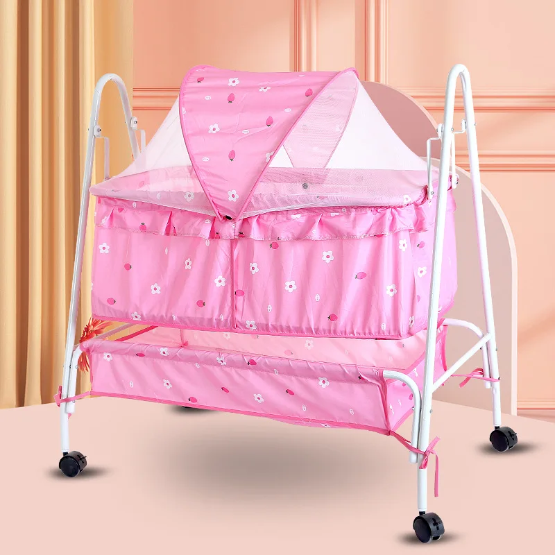 2024 Baby Crib Bed Set Toddler Playpen Baby Crib for baby