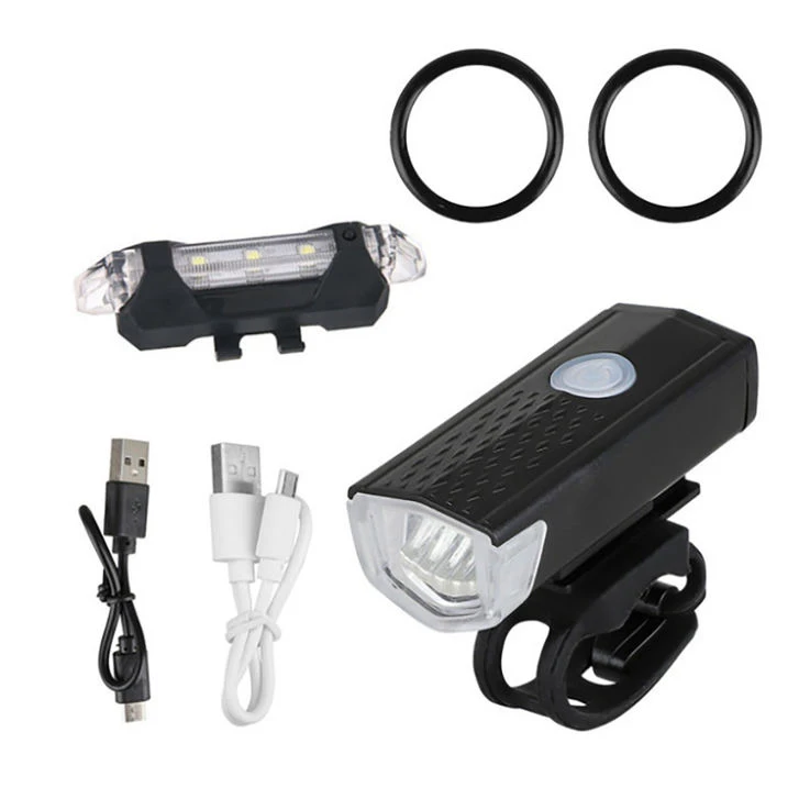 Waterproof High Lumen Bike Light Set Portable USB Rechargeable Bike Front Led Light Cycle Accessories Bike Light