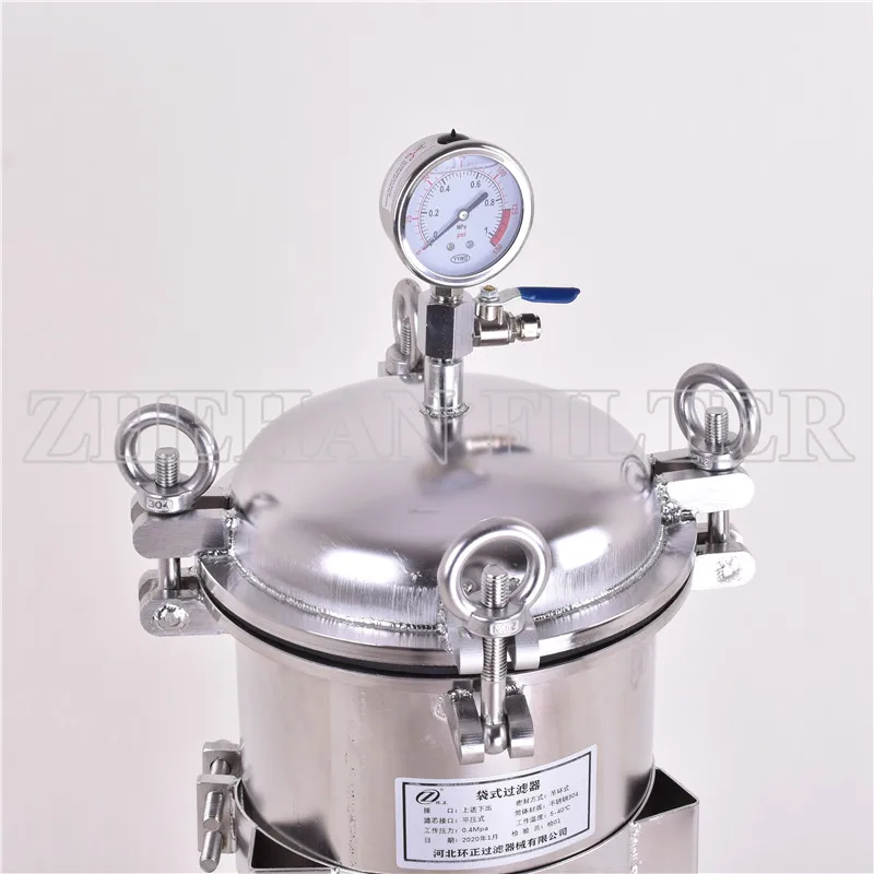 Stainless Steel housing bag basket grease filter