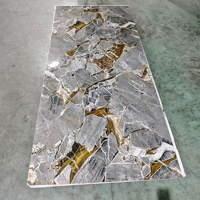 High Quality Various Colors High Glossy Uv Marble Board Wall Sheet Pvc Panels