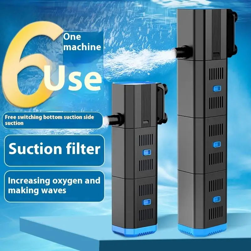 SUNSUN 3W 6W 16W 23W Multifunction Internal Aquarium Filter Pump High-quality ABS Plastic Small Fish Tank Filter