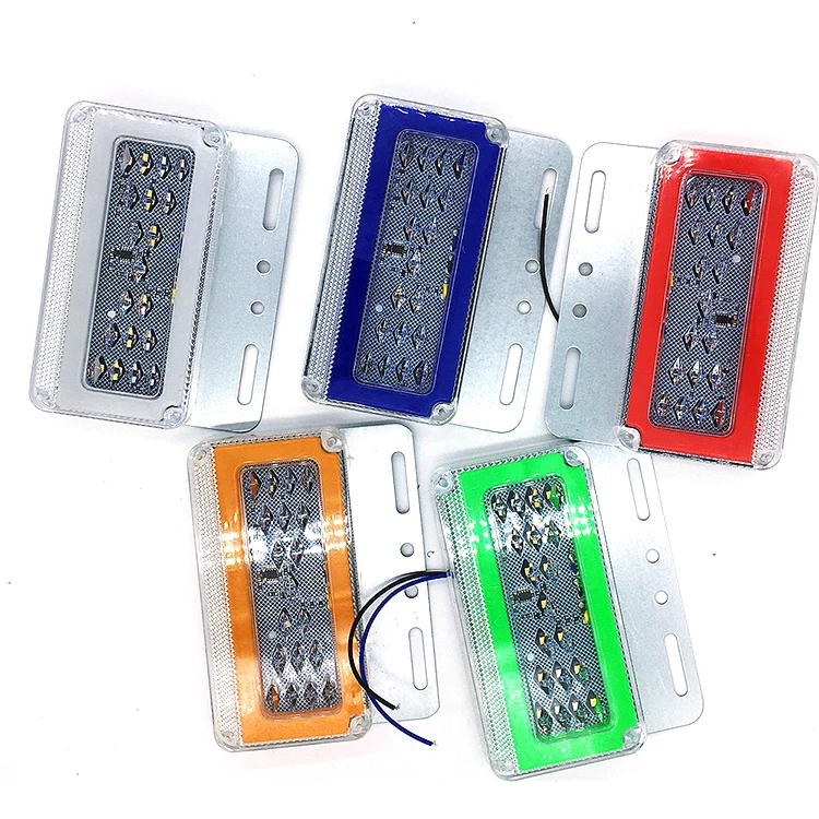 4pcs/set construction led flashing strobe side light for trucks