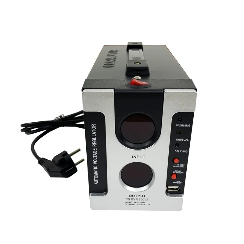 Servo Automatic 500va Voltage Regulators Stabilizer