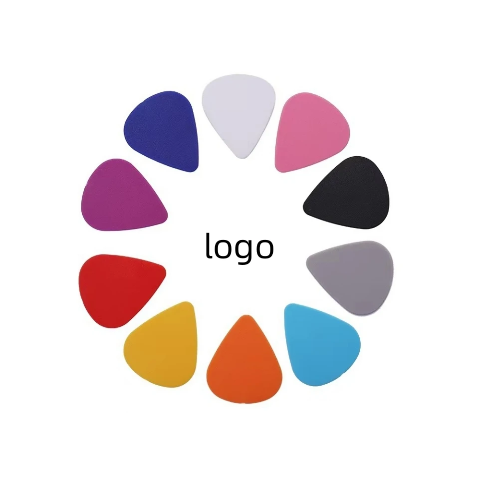 Cheap Wholesale Custom Logo Colorful Celluloid Guitar Plectrums Guitar Picks