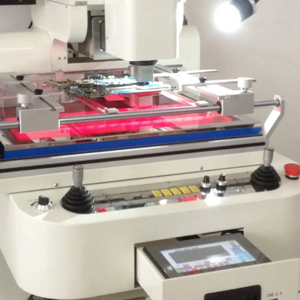 WDS800A BGA  Rework Station  chip  Motherboard Repair 3 heaters other welding equipment with automatic optical alignment system