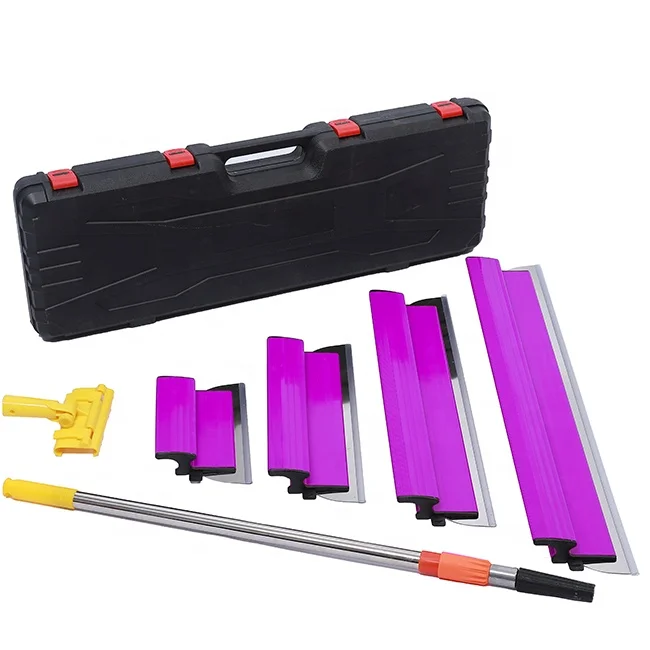 Drywall Tool Skimming Blades Finishing Trowel Plasterboard Stainless Steel Blade with Combine Sets