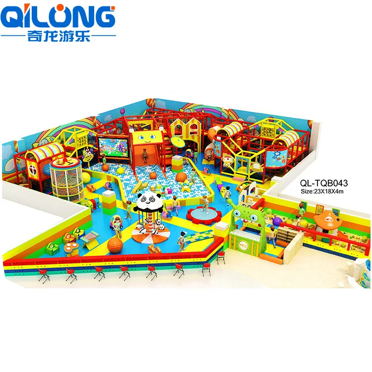 New Design Candy Style Playground Indoor Equipment (QL-150523D)