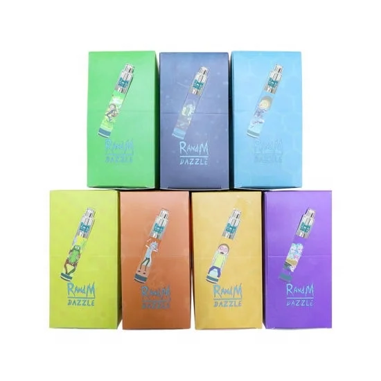 
 Перезаряжаемый переключатель электронной сигареты 2021 Рик и Морти электронная сигарета Dazzle 5000 R и M переключатель Dazzle Pro 2 в 1 упаковке Рождественский подарок  