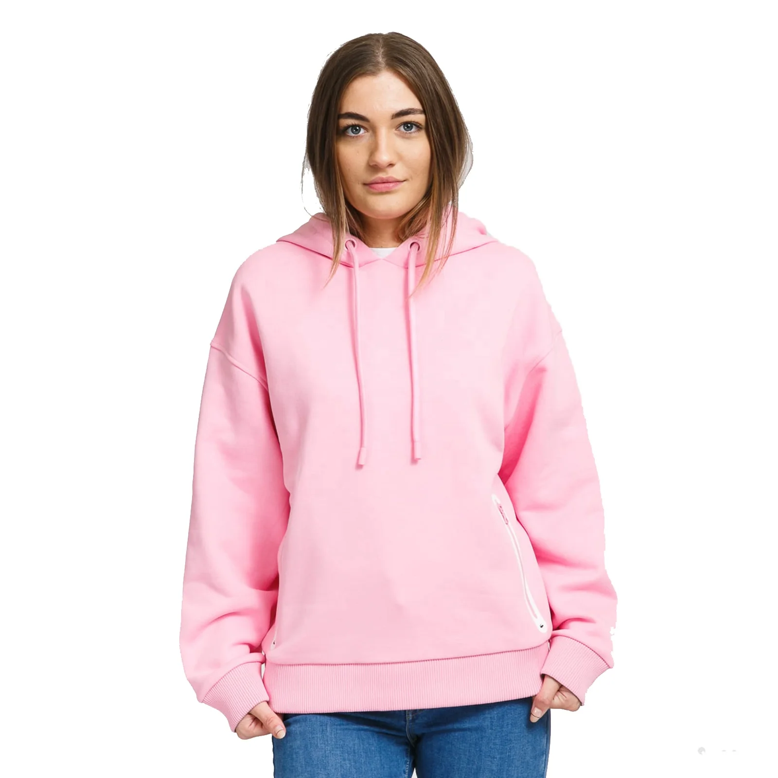 2022 New Arrival Black 100 Cotton Hoodie Crop Top Women Long Sleeve Clothing Custom Embroidered Winter Pullover XXXL French OEM