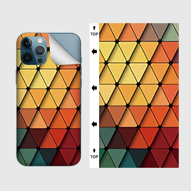 New color new design mobile phone back film cutting machine raw material for all cell phone sticky back laminating film