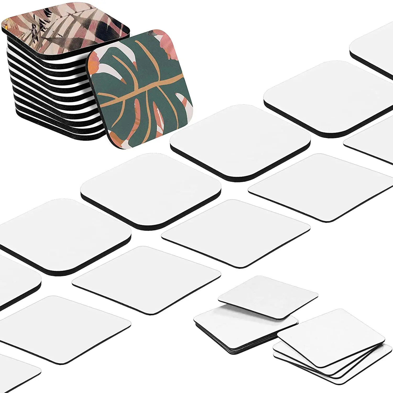 Small Picture Star Shape Square Custom Blank Acrylic Fridge Magnets