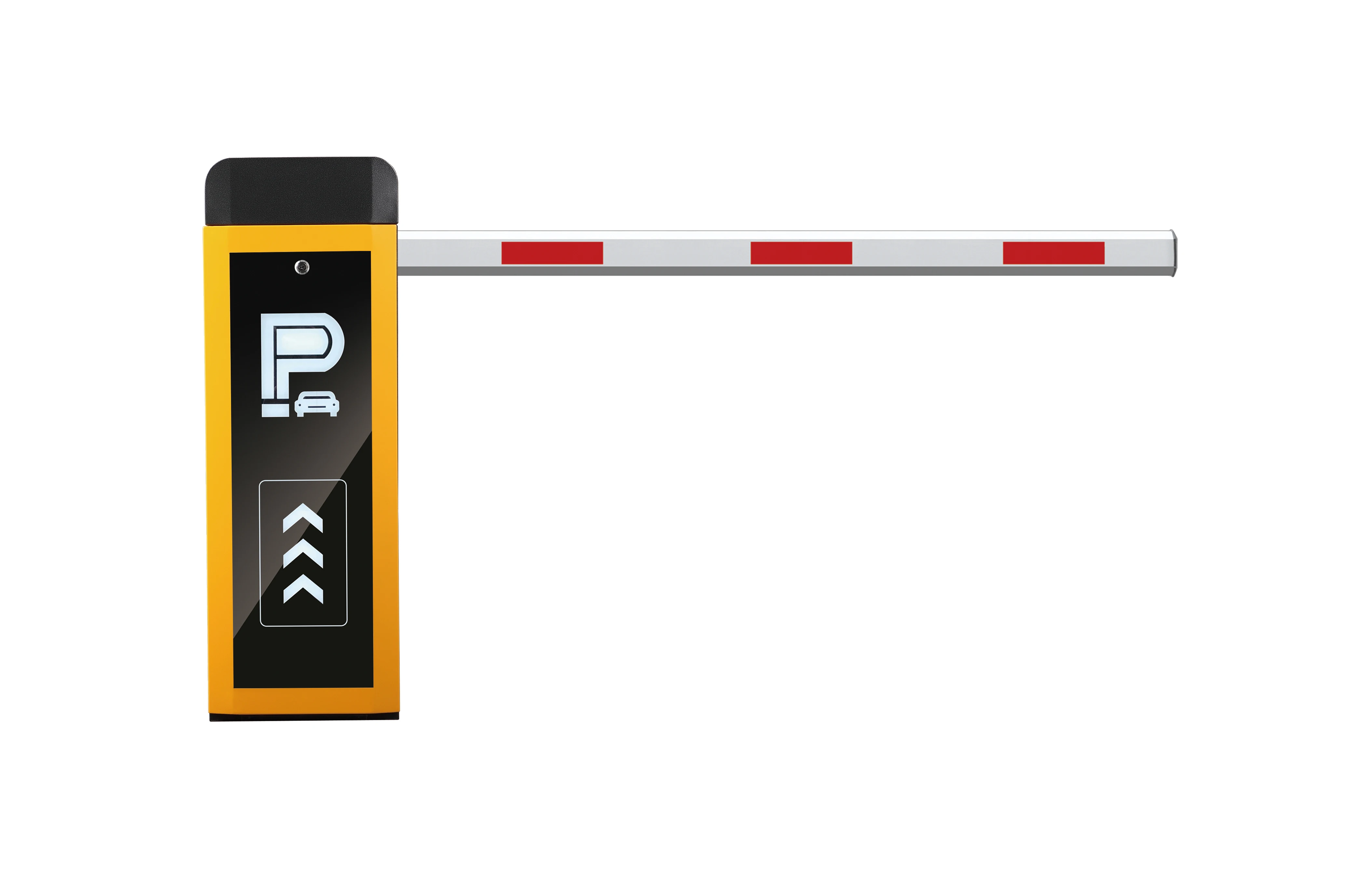 Automatic Barrier Gate Factory Wholesale DC Motor Barrier with Light Boom Parking Barrier supplier