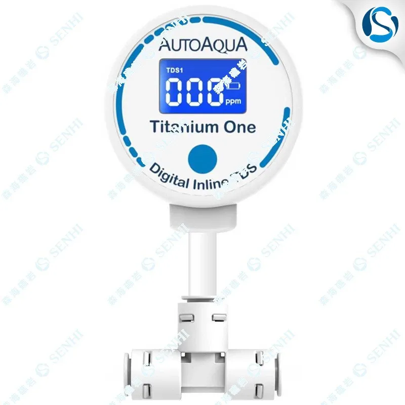 Autoaqua TDS Titanium one цифровой Inline tds TDS-100 TDS-100S тестер с электродом сменная может измерять соленость моря