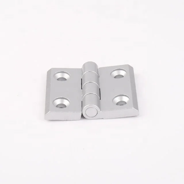 Silver 4040 Die Cast Zinc Butt Hinge For Cabinet Door