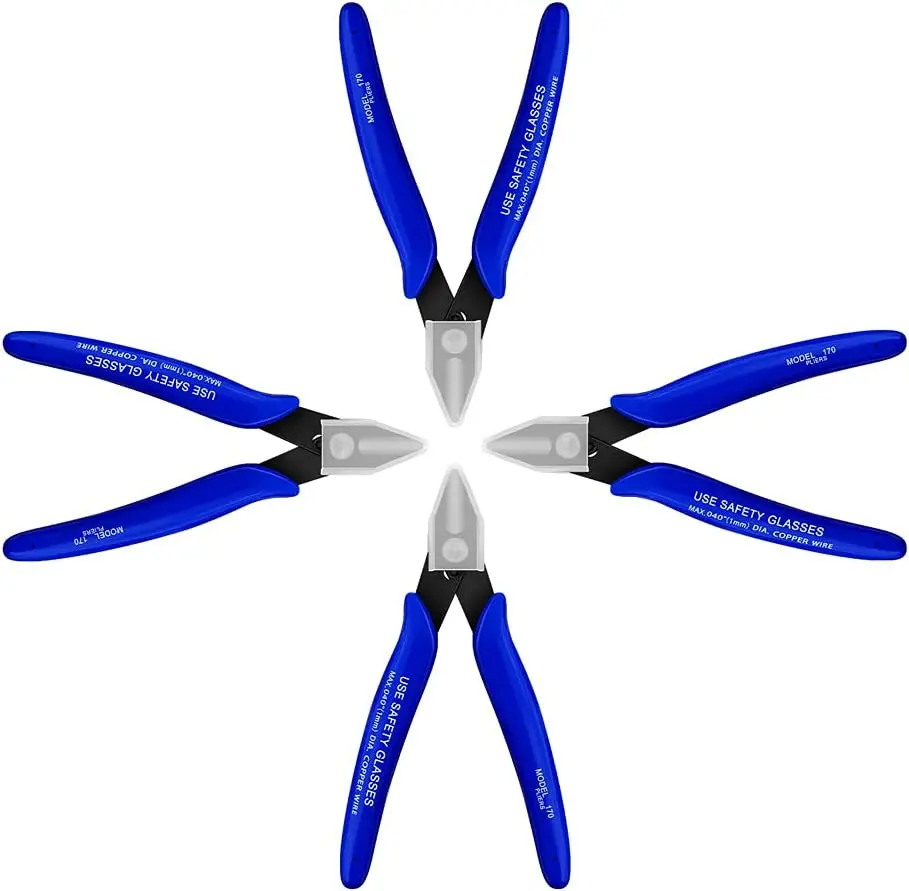 Кусачки для проволоки 125 мм, пластиковые обрезные клещи, инструменты для резки нержавеющей стали, мини-кусачки, триммер для пластика