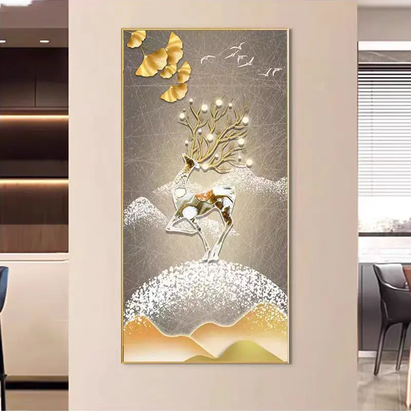 Customized Wall Hanging Decor for Posters Arts Led Painting Printing Picture Framed Living Famous Custom Wall Hanging Decor