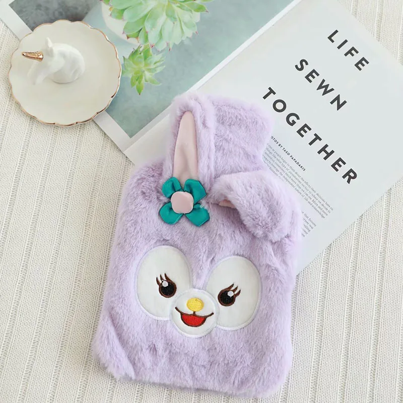 cute hand warm rubber pvc bag unicorn hot water bottle