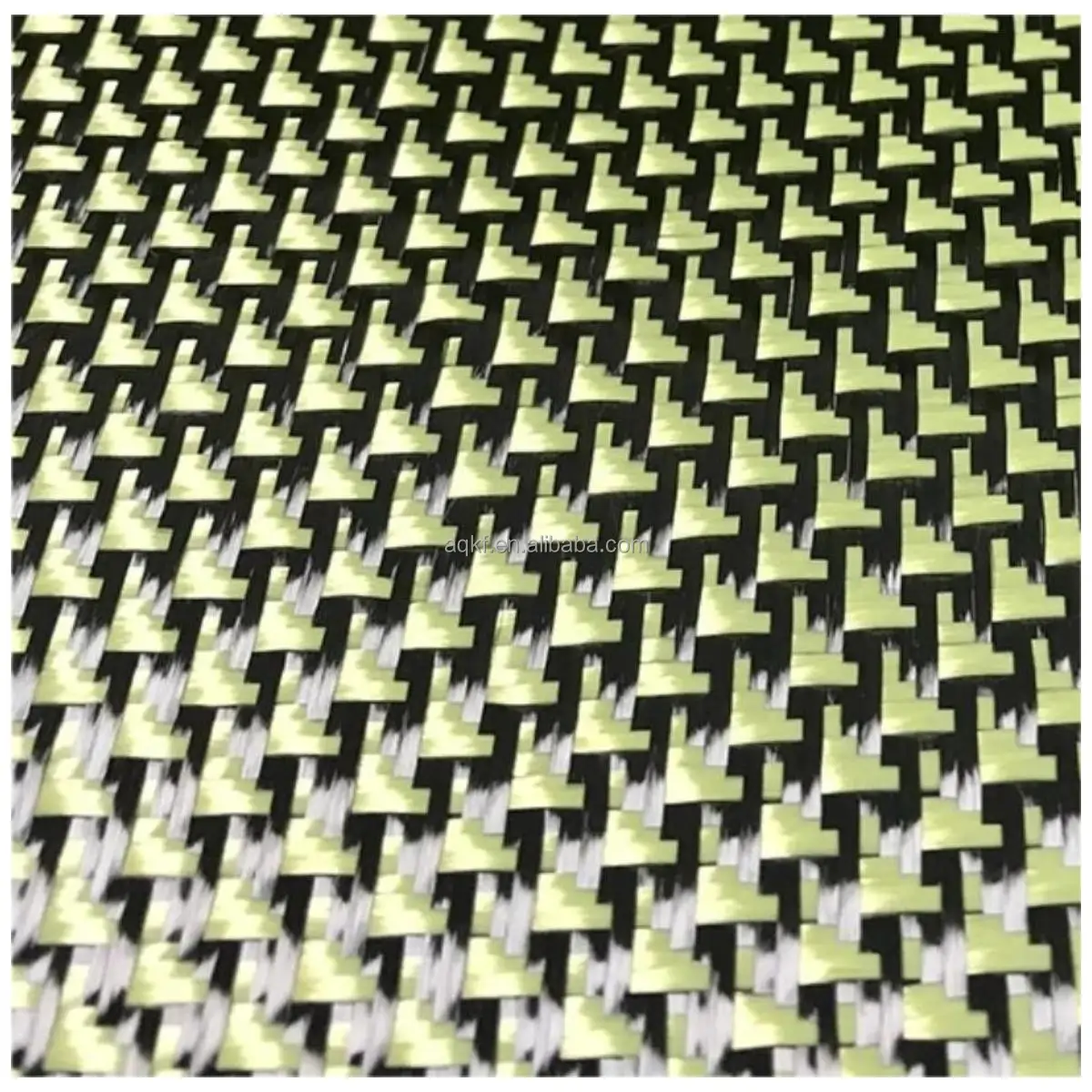 3K280G carbon aramid fiber blended woven fabric aircraft jacquard pattern parts modified DIY surface decoration fabric