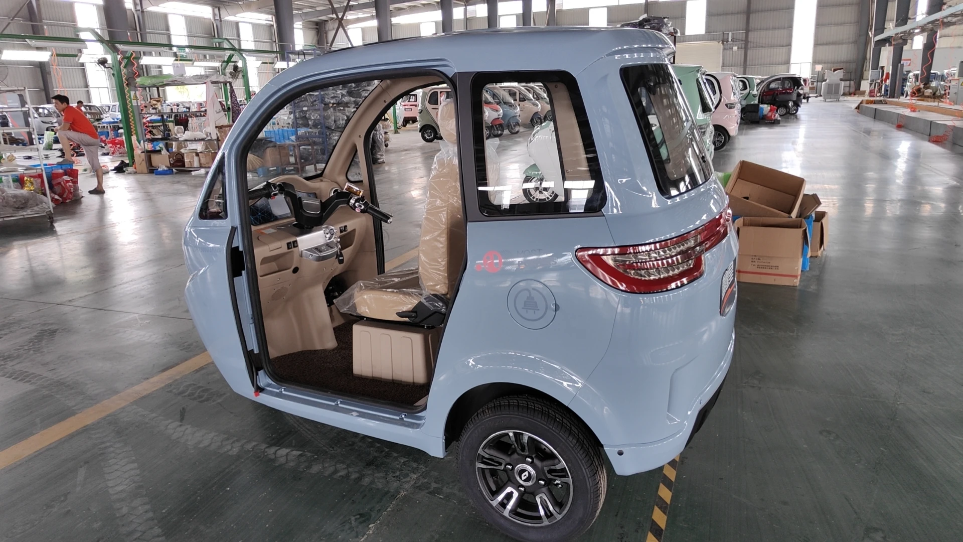 2023 new model electric tricycle China Suppliers Electric Tricycle 3 Wheel Electric Scooter with CE certificate no door model