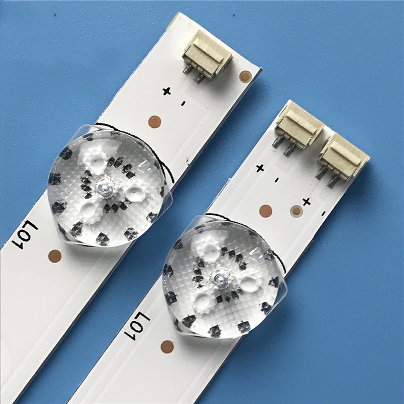 RS-1260 9 Pcs/Lot LED Backlight 6 Lamps for 55 Inch TV JS-D-JP55DM-A62EC JS-D-JP55DM-C61EC 55DM1000/300MA