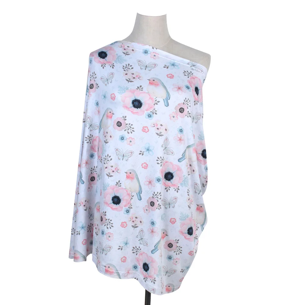 Новый дизайн, навес для детского автокресла, эластичный и мягкий чехол для грудного вскармливания, изысканный узор, чехол для кормления