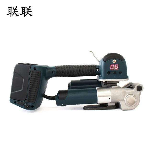 
DD19 PP/PET Two Battery strapping tool Portable Electric strapping machine packer 