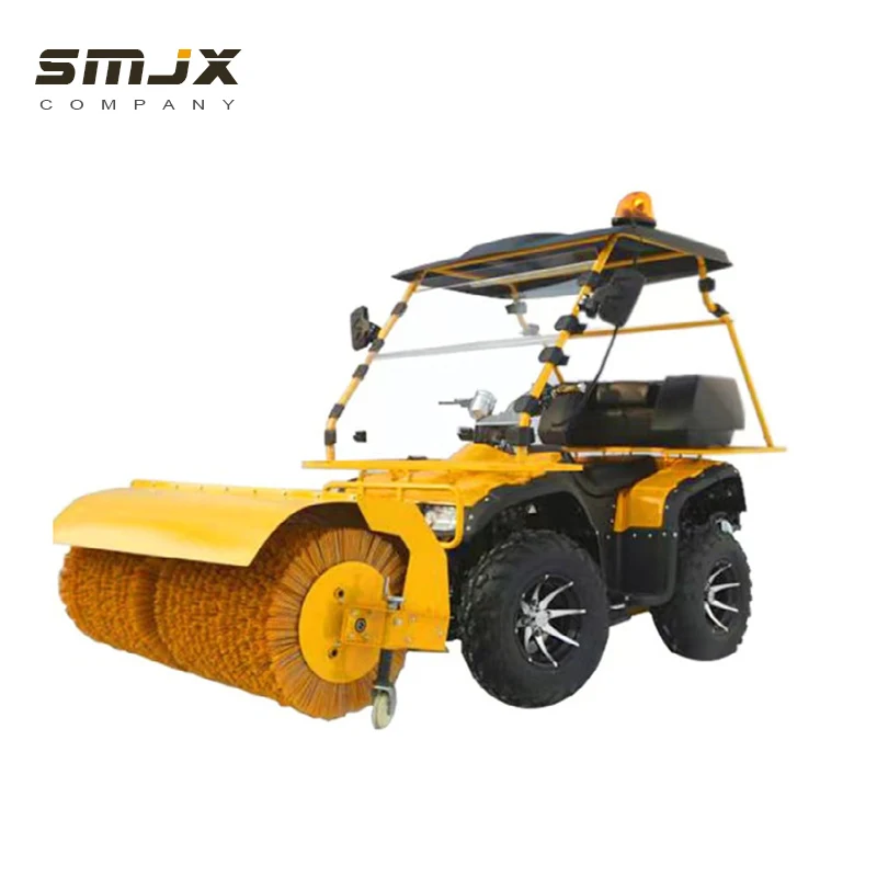 2024 New atv snowplow driving snowplow machine car