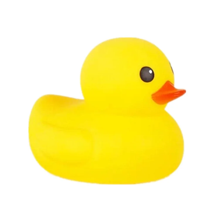 Mini Yellow Rubber duck Bath toy Sound Floating Ducks