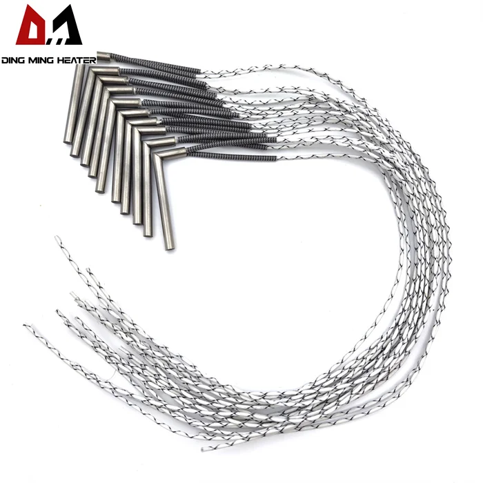 L Type Heating Tube Resistance Heater Single Head Cartridge Heater