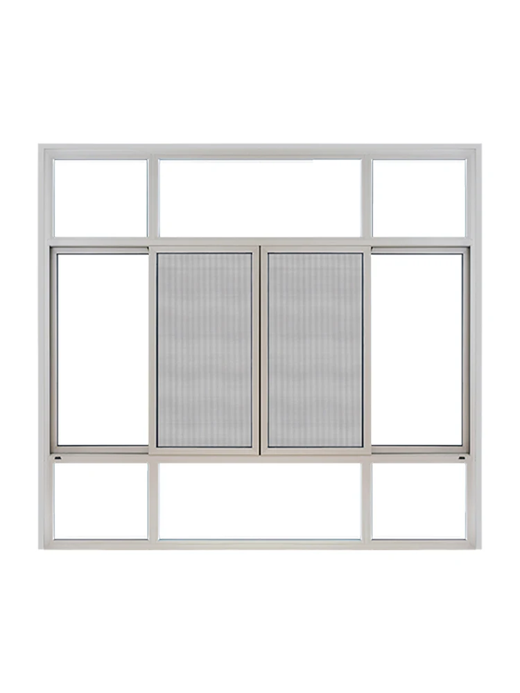 Aluminum Frame Double Glass Double Glazing Casement Windows Aluminium OEM Thermal Break Casement Window