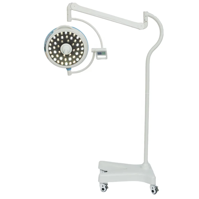 360dg Irradiation LED 500 Operation Room Standing Cold Light Mobile Lamp Surgery Shadowless Operating Light Mobile
