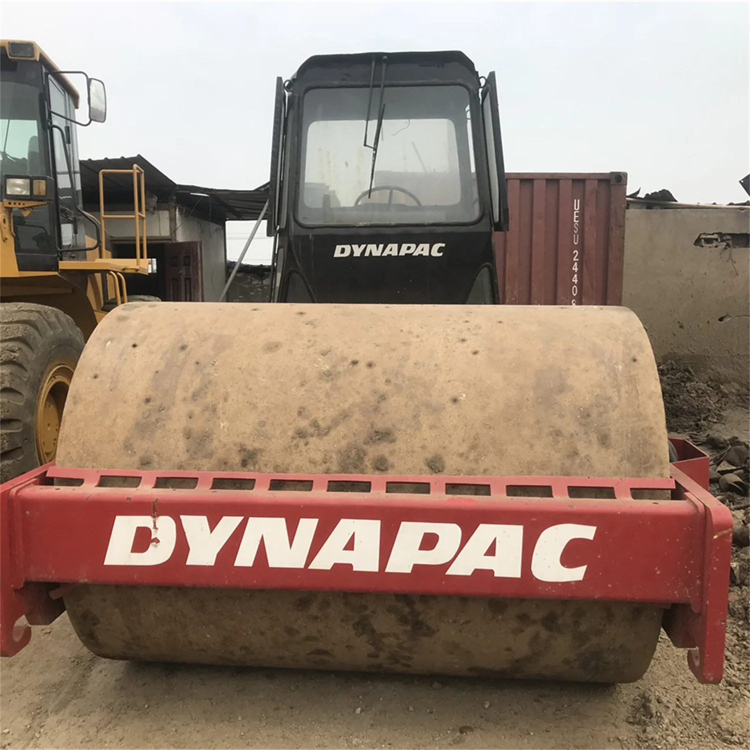 Used Dynapac CA251 D Vibratory Single Drum Compactor Construction Foundation Compacting Machinery Three Wheel Smooth Road Roller