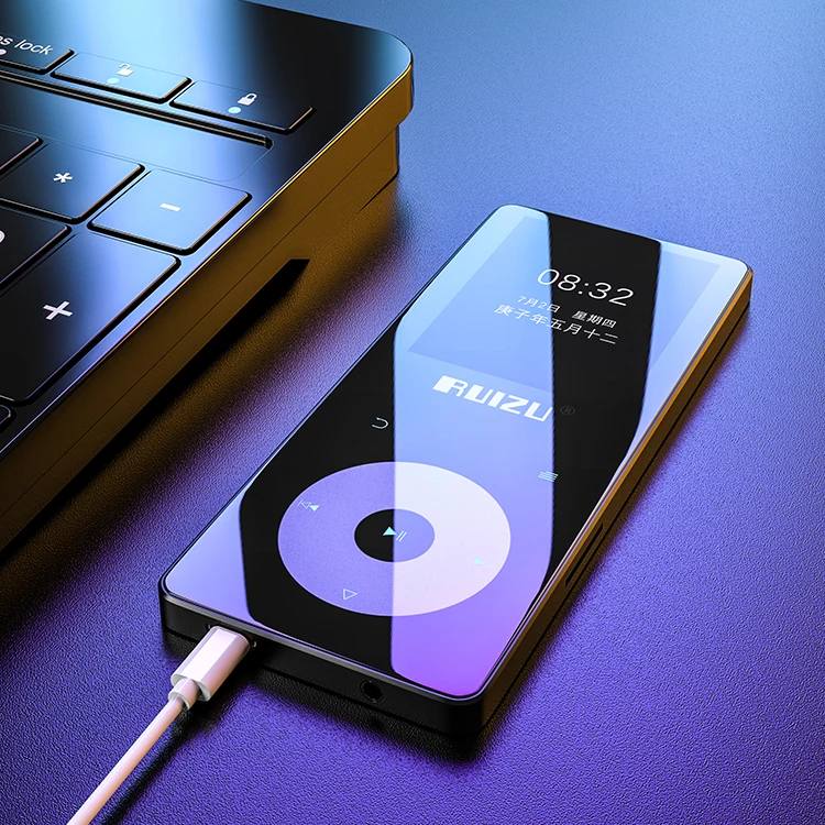 RUIZU X02B Metal Housing Mp3 Decoder Board 8gb 16gb 32gb Storage Usb Read Students E-book Reading Mp3 Player