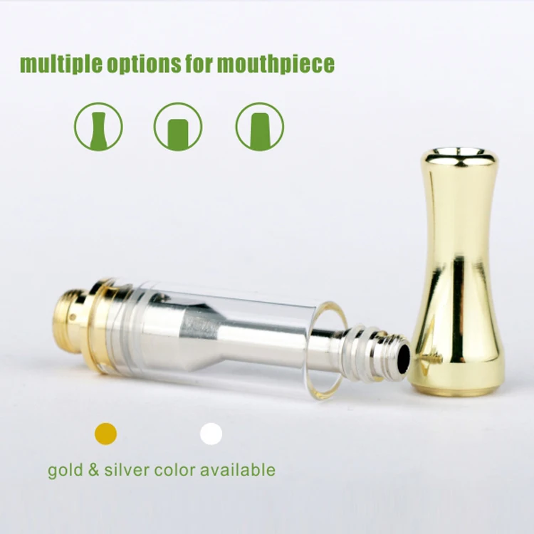 Best quality tank wickless ceramic coil custom vape packaging cbd oil cartridge AC1003 for cbd vape tank