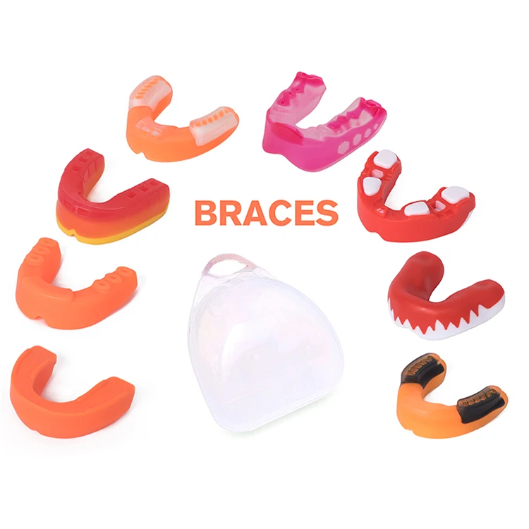 Custom Sports Rugby EVA Mouthguard Battle Dental MMA Boxing Mouth Guard